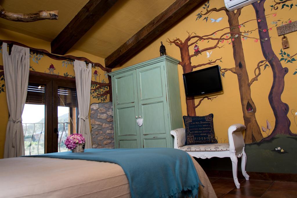 Cal Ganso Encantat Albinyana Habitación foto